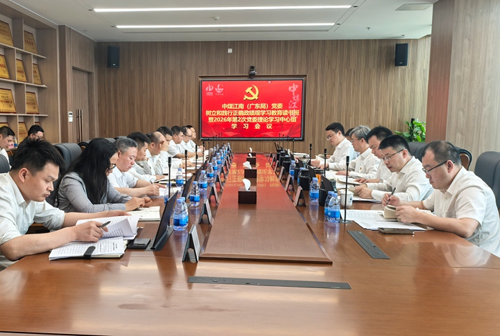 中煤江南（广东局）党委举办树立和践行正确政绩观学习教育读书班暨2026年第2次党委理论学习中心组学习会议